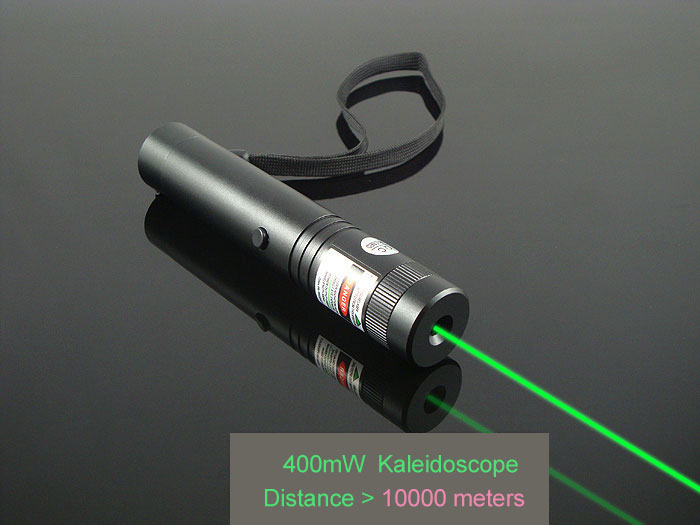 Powerful Brand New 400mw Green Laser Pointer with Kaleidoscope